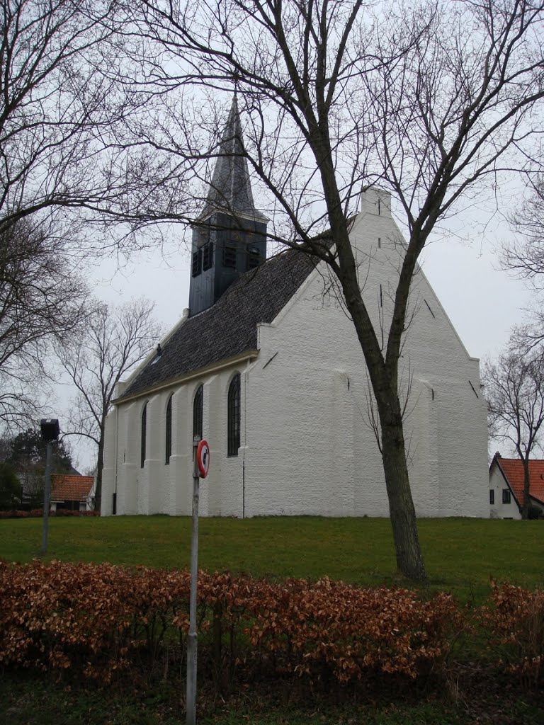 Groet - Kerkbrink - View WNW on Protestant Church by txllxt