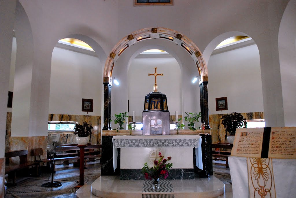 The Church of the Beatitudes. Interior. by nadiakushnir