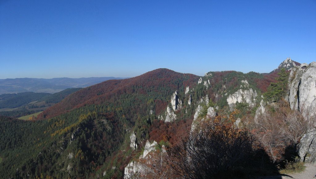 View from castle Sulov by Marian Ferko