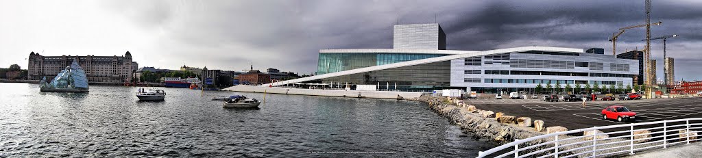 Opera in Oslo, Oslo, Norway by Vojtech Dvorak