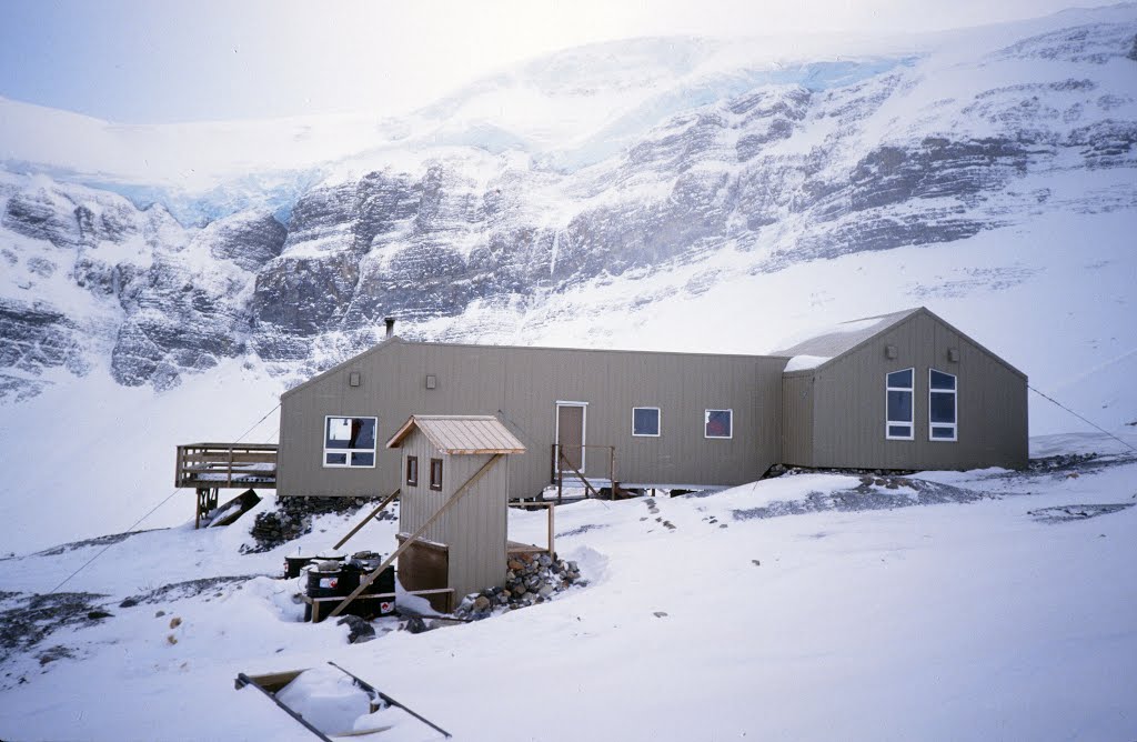 Bow Hut - Wapta Ice Fields by Ed Ogle