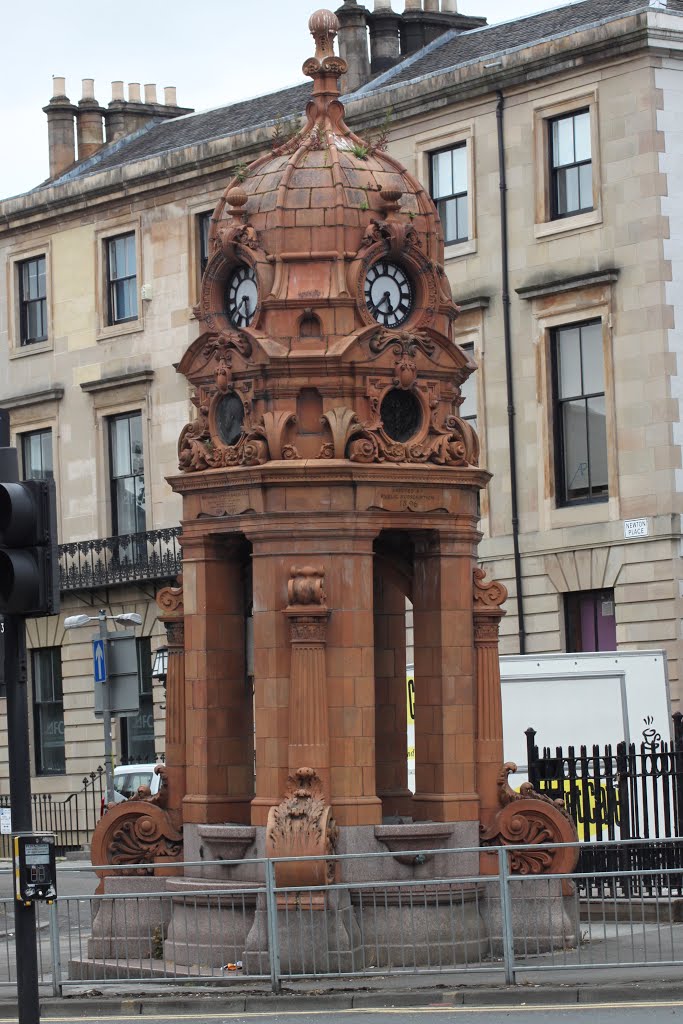 Ornate Clock @ Charing Cross by Frank Macpherson