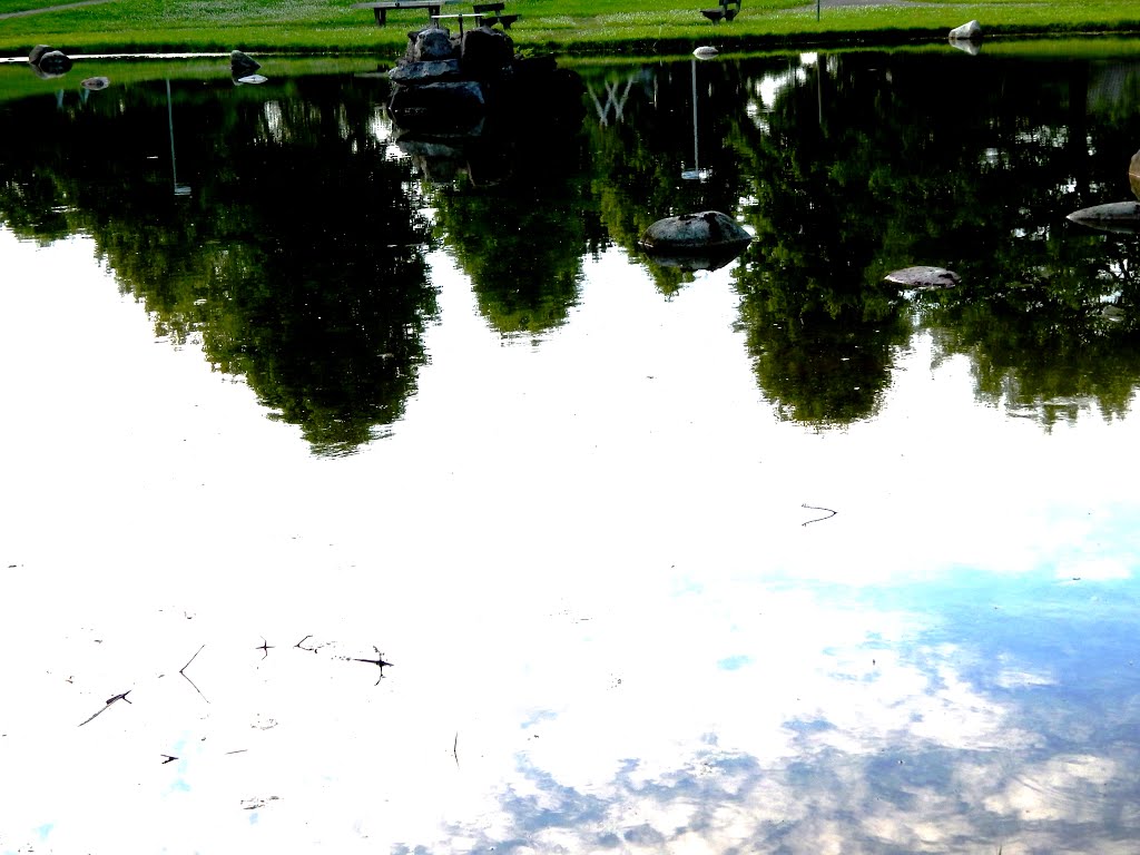 Sankt Augustin - Birlinghoven / Germany: "Dorfweiher". Abgelichtet im Juni 2013.  Sankt Augustin - Birlinghoven / Germany: "Village - pond". Photographed in June 2013. by © "Earth Views"