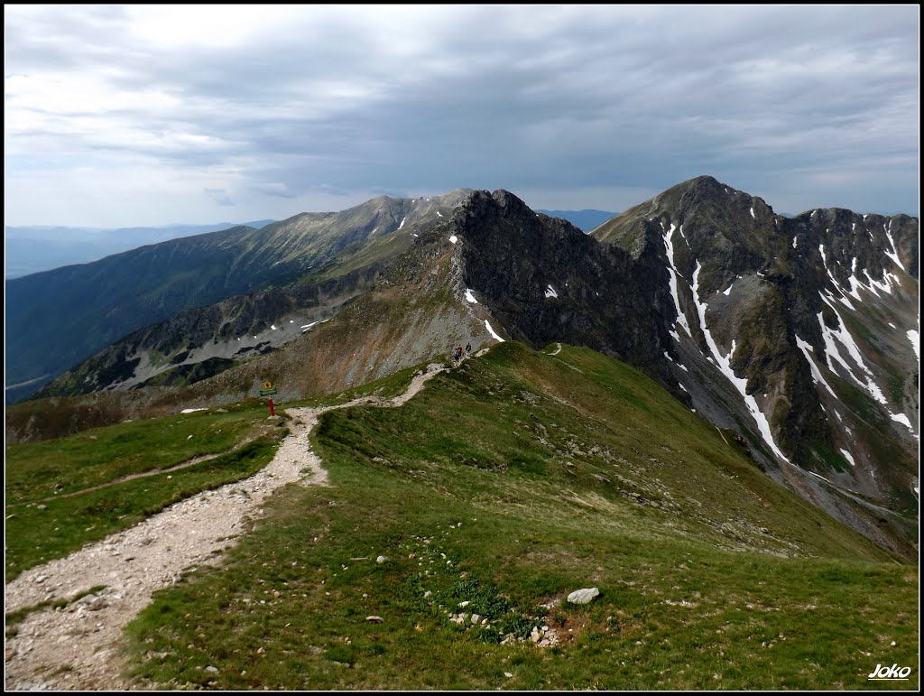 ZÁPADNE TATRY,ROHÁČE - POHĽAD NA OSTRÝ ROHÁČ a PLAČLIVÉ (otvorenie turistických chodníkov 16.6.2013 ) by < JOKO >