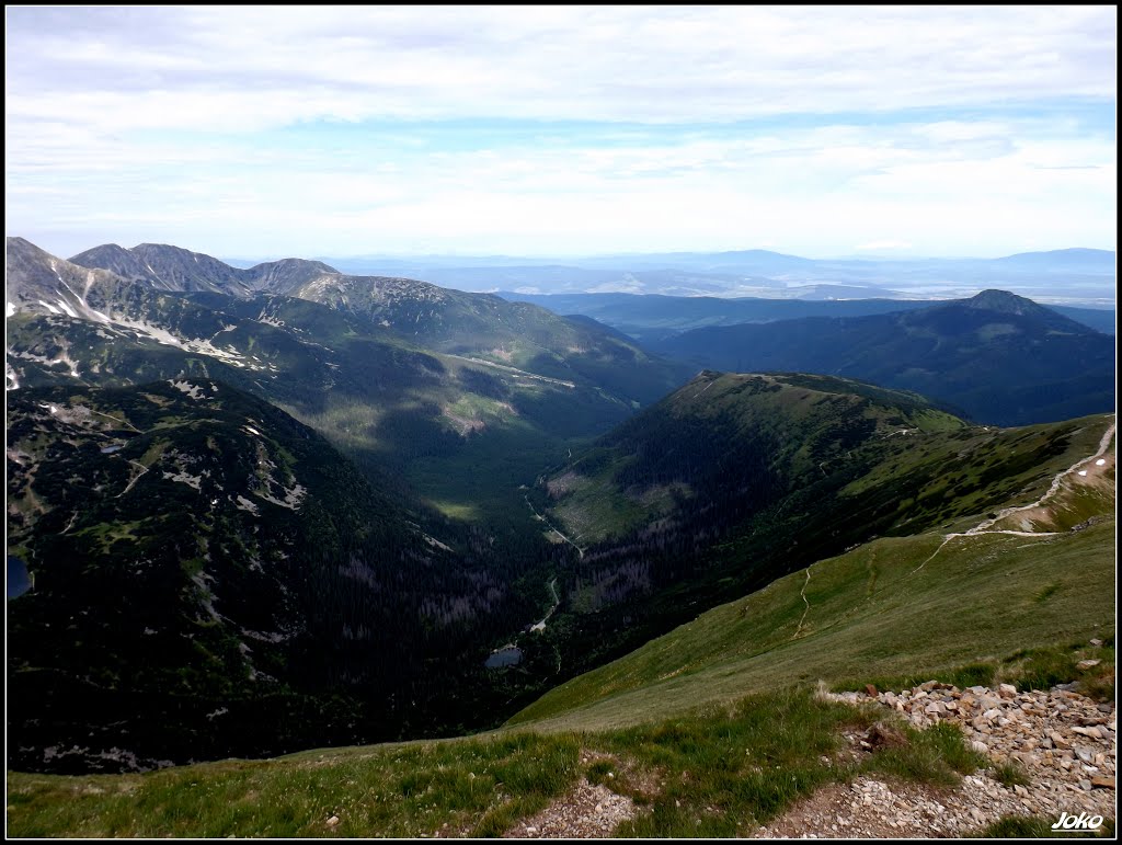 ZÁPADNE TATRY,ROHÁČE - POHĽAD DO ROHÁČSKEJ DOLINY by < JOKO >