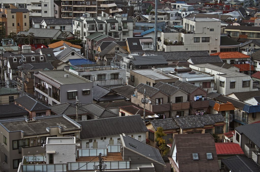 Nishi-Shinjuku rooftops (2614) by www.tokyoform.com