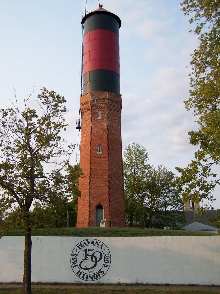 Havana Water Tower- Havana IL by kevystew