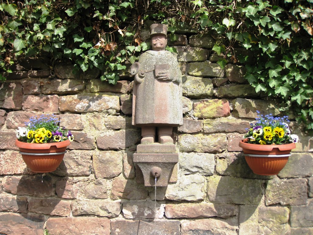 Brunnen in Altbulach by Harald Dorwarth