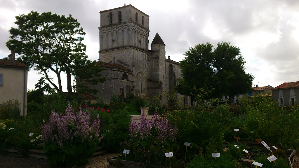 Jardin Médiéval de St Sulpice de Royan by jean pierre poujol