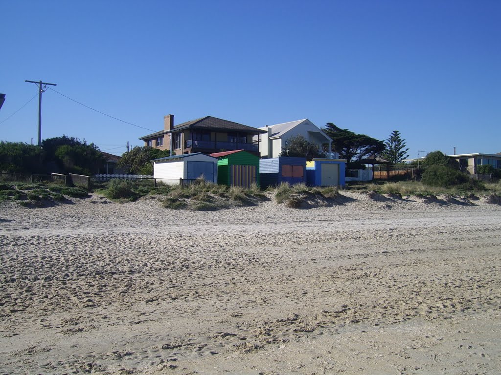 Beach Boxes by VICPhotoSurvey