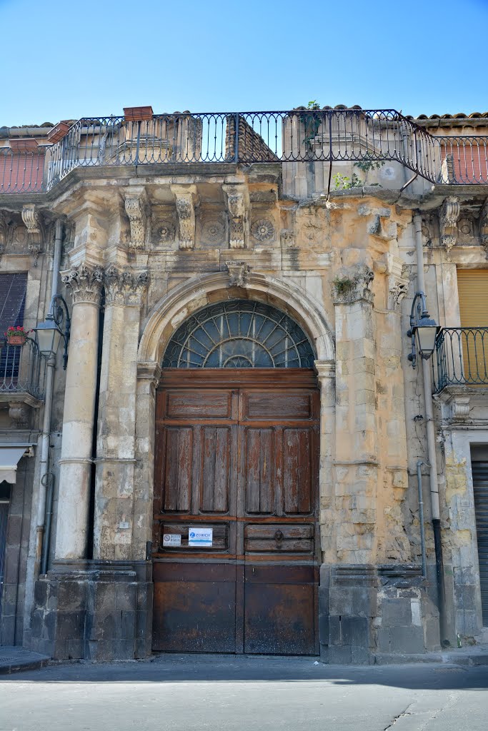 Palazzo Verga, Vizzini, Catania. by Nicola e Pina in Sicilia