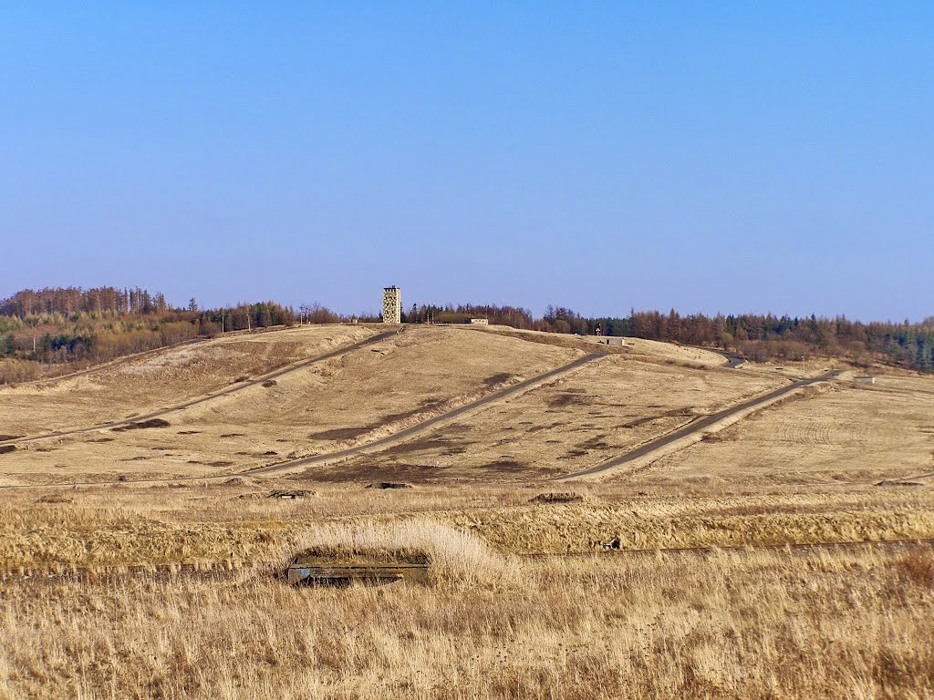 Tanks shooting range Metikalov, Military training area Hradiště, Doupovské hory, Vernéřov, Mětikalov, Cheb, Czech Republic by Vojtech Dvorak