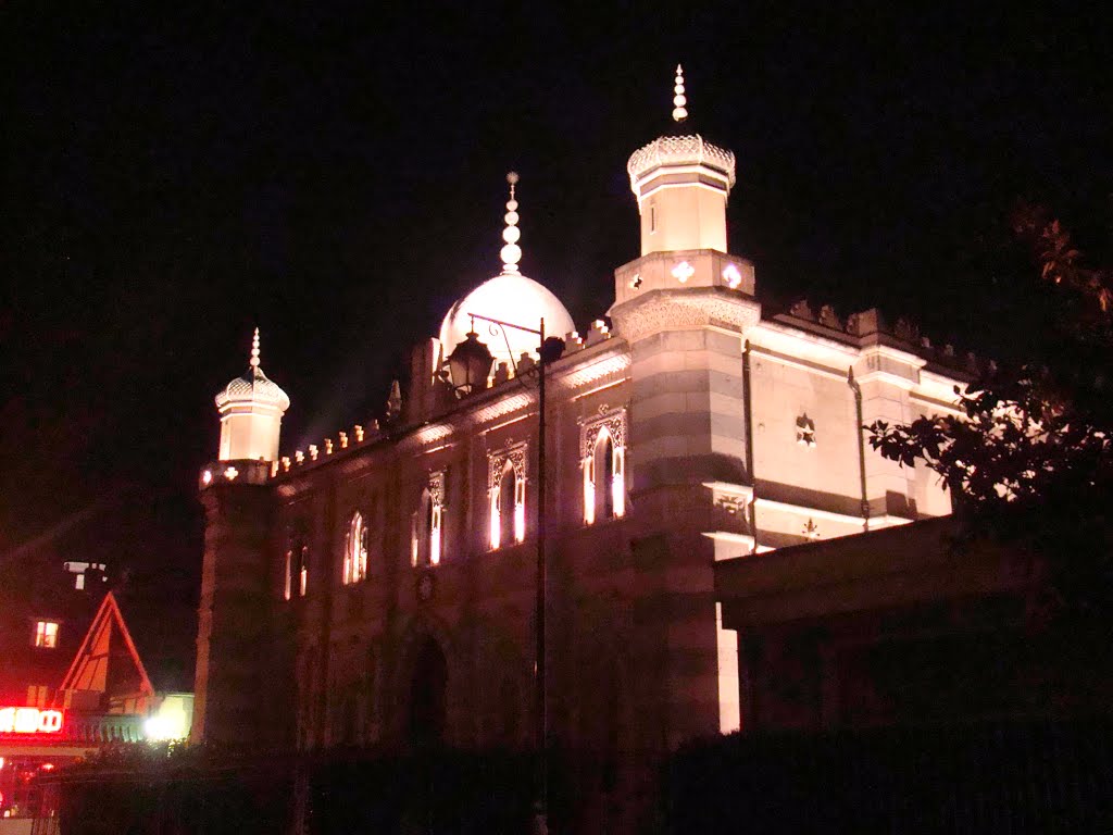 La Synagogue de Besançon, éclairée la nuit - ( 10 Mars 2012 ) by Stanislas St Pons de la Jonguière