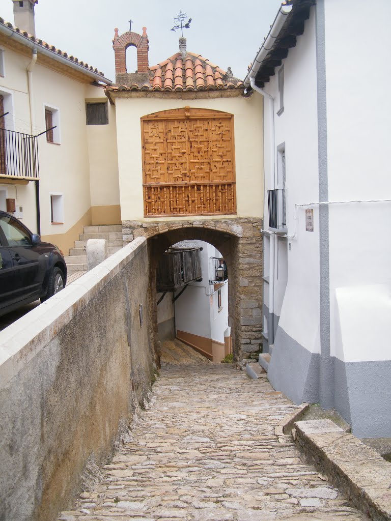 VILAFRANCA DEL CID (CASTELLON) PORTAL DE SAN ROQUE by JOSE LUIS OROÑEZ