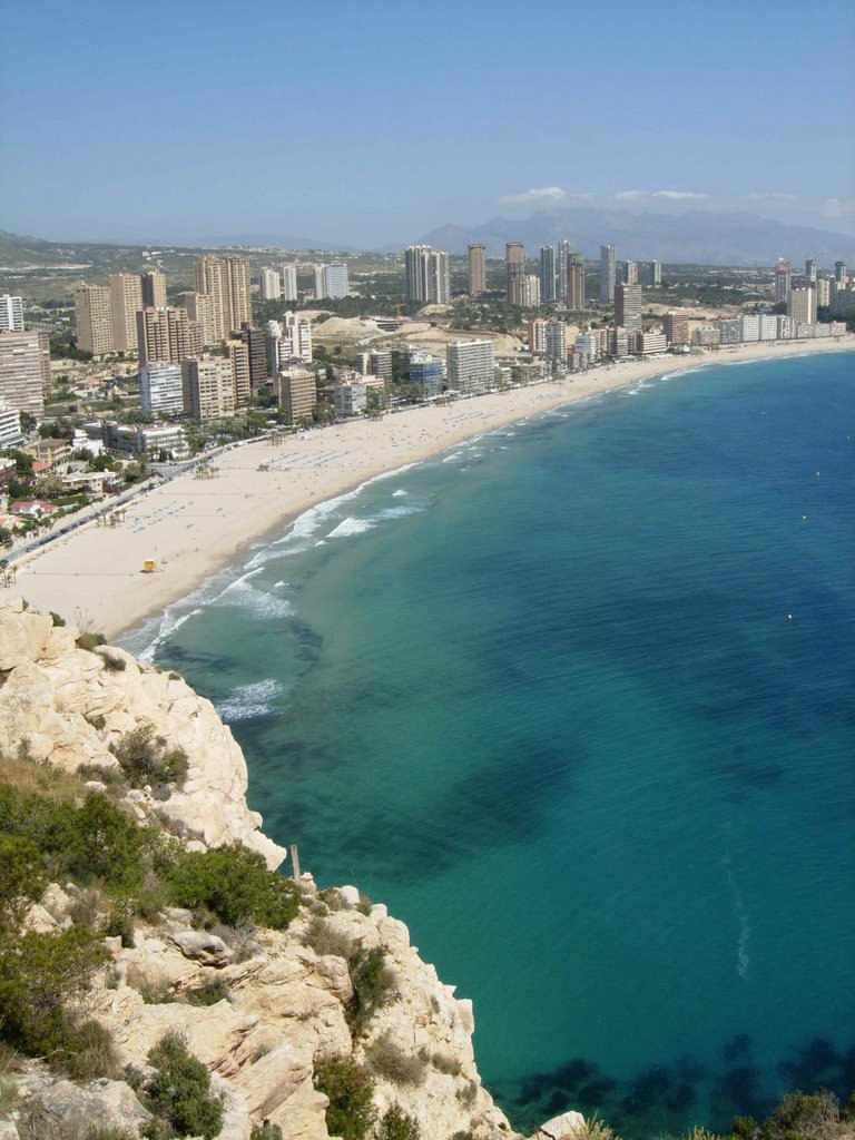 Playa de Poniente, Benidorm by Ksenia Glukhova