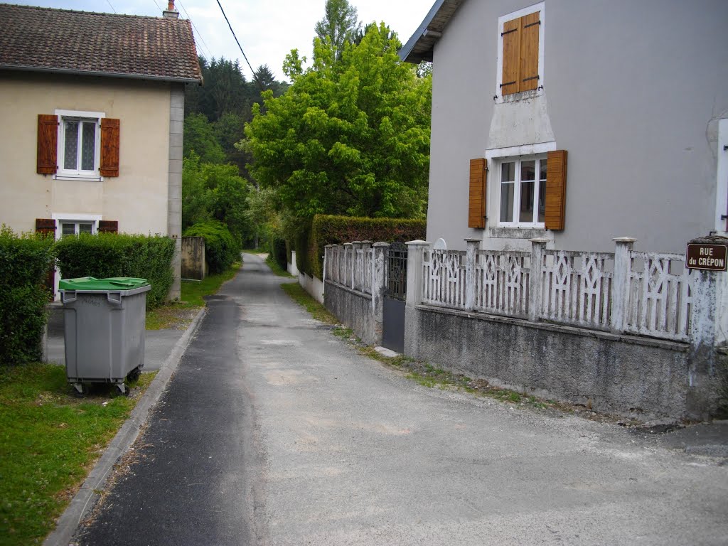 Rue du Crépon à Appenans by Claudius B.