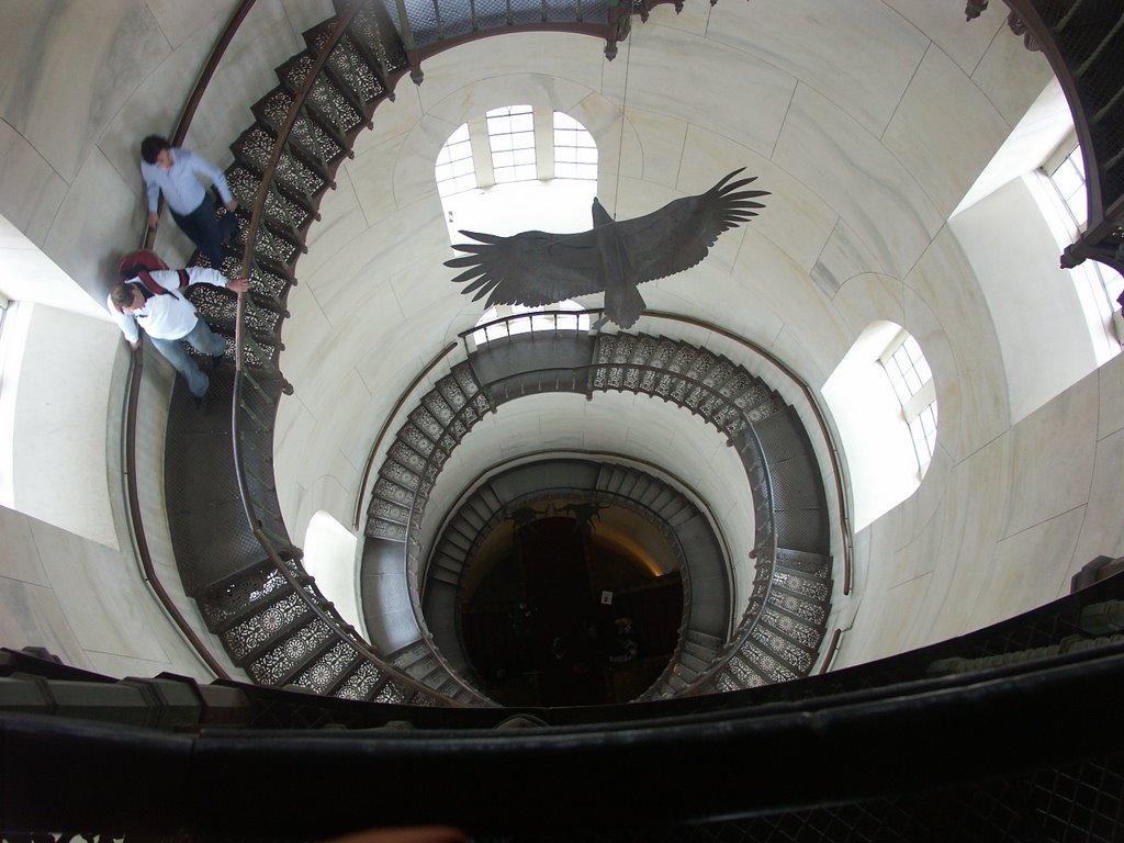 Rügen, Wendeltreppe im Jagdschloss Granitz by ddomdey