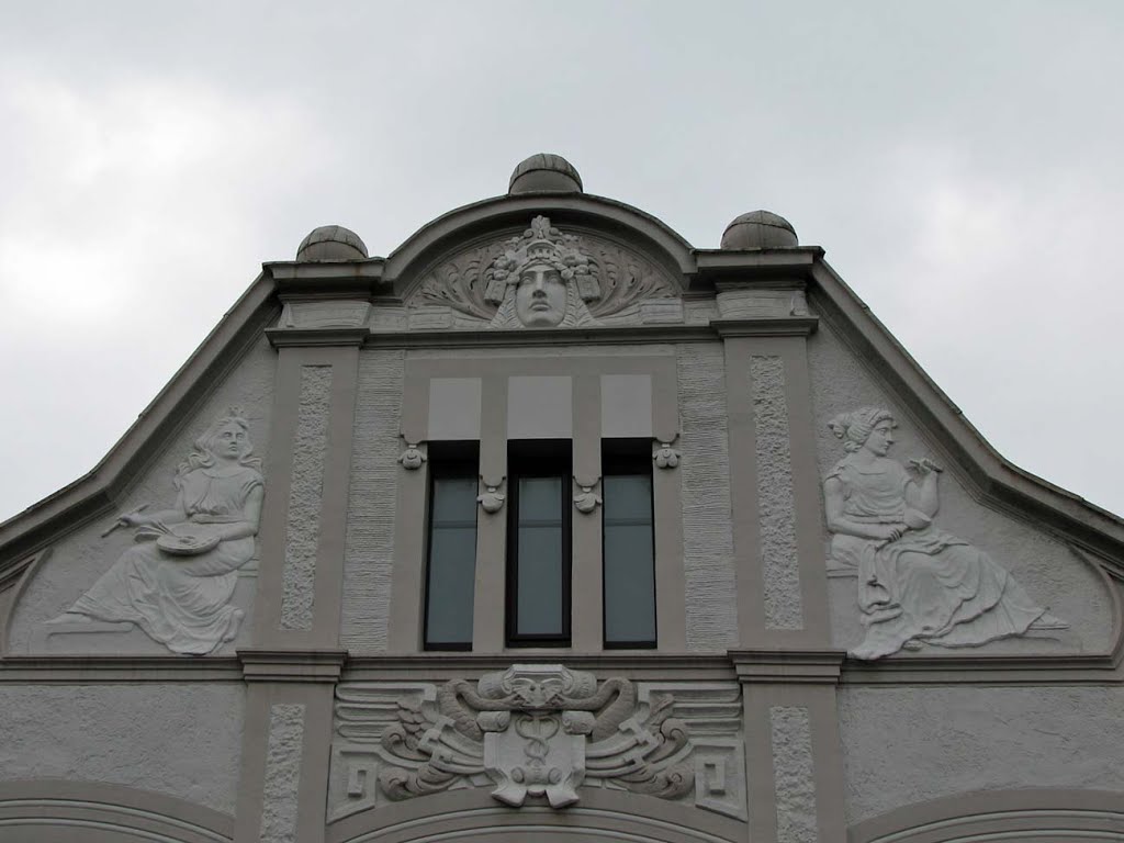 Jugendstilhaus, Detail by kukshannover