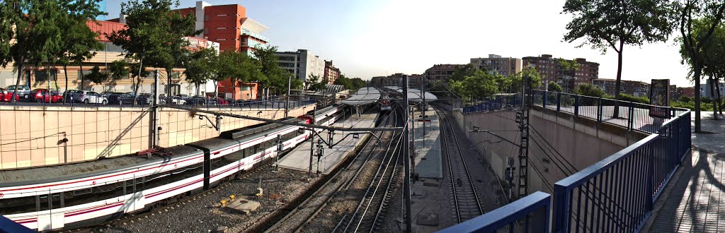 Panorámica de la estación de Fuenlabrada Central by serfuen