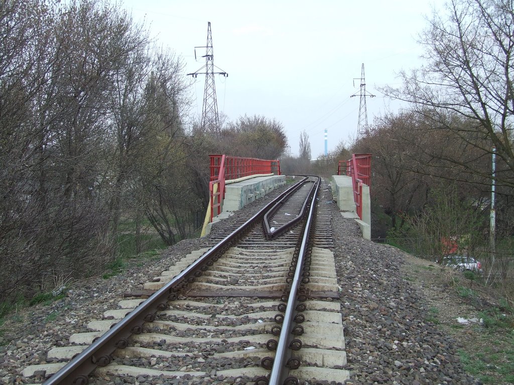 Wiadukt nad ul. Puławską - 09/04/2008 by Przemysław Kanadys