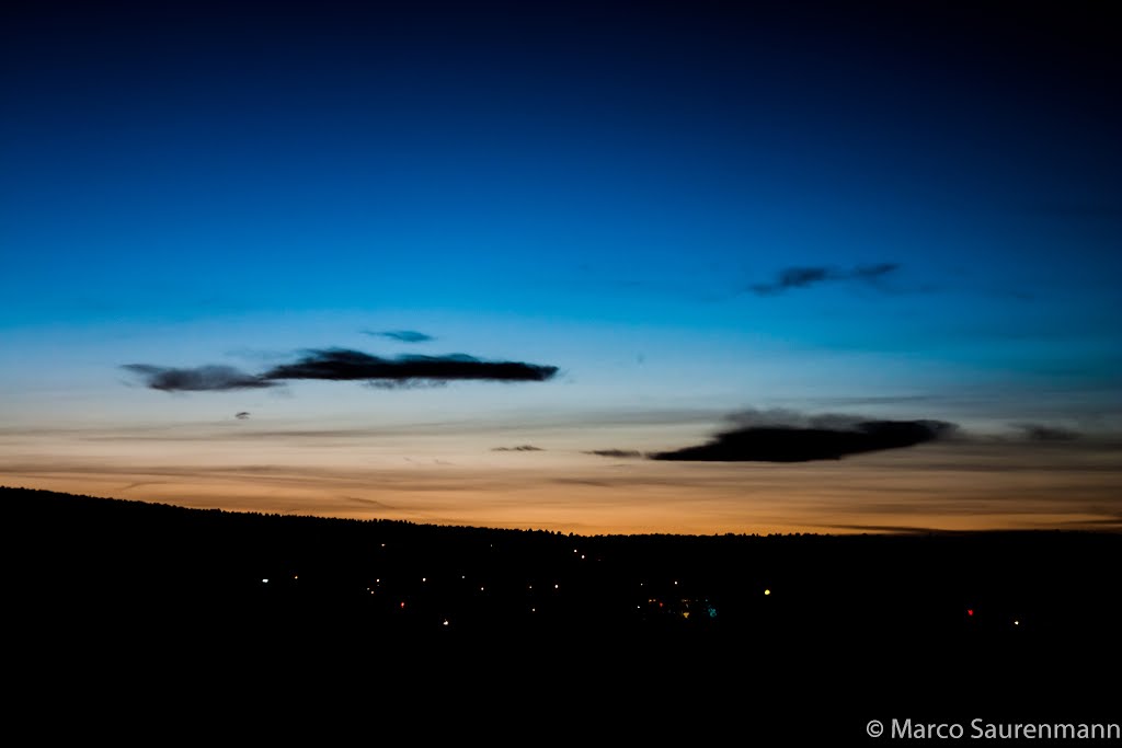 Abendstimmung bei Dielsdorf by marco.sa