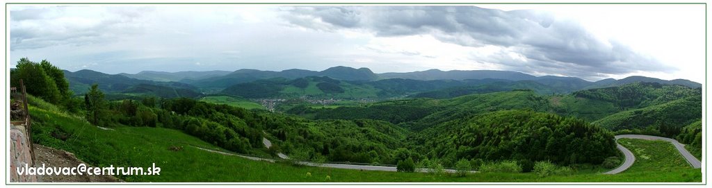 Panoráma na Dobšinú by VladimírV.