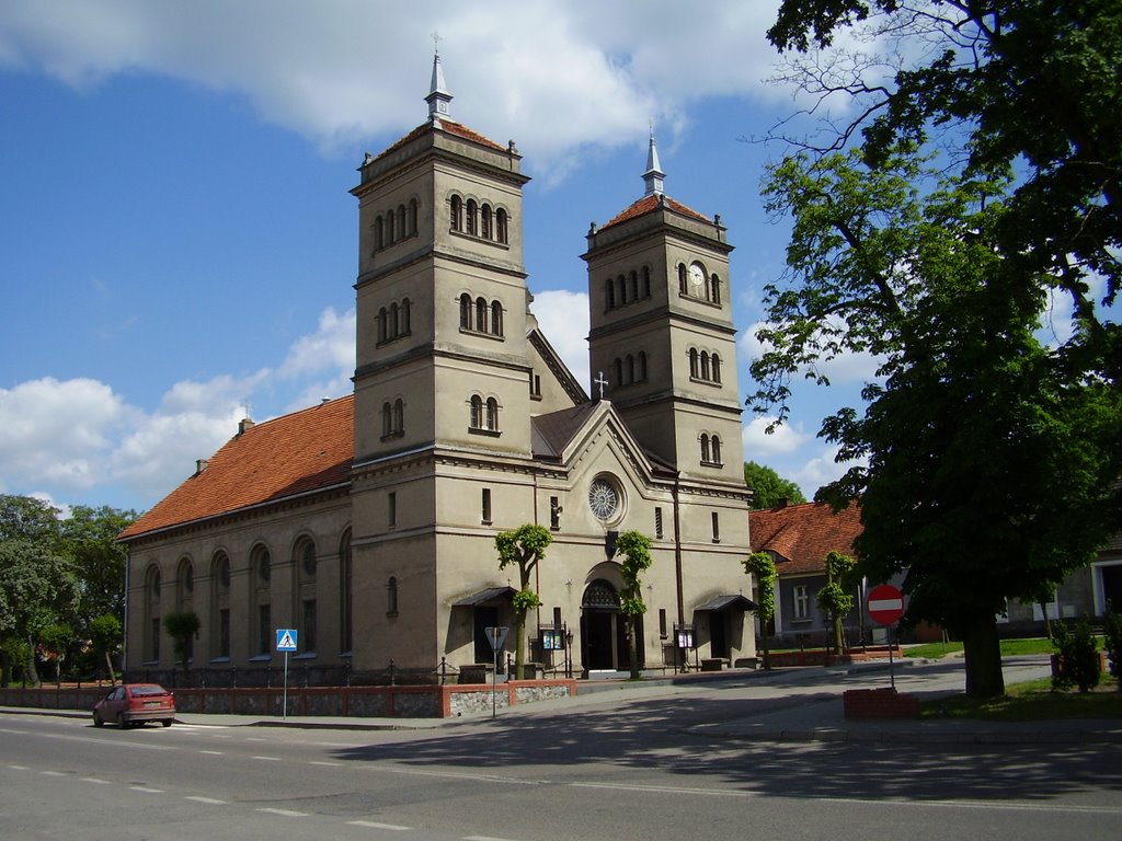 The church of St. Peter and Paul's was built in Neo - Romanesque and late classical style in summers 1827-35 rebuild in 1913 by tedesse