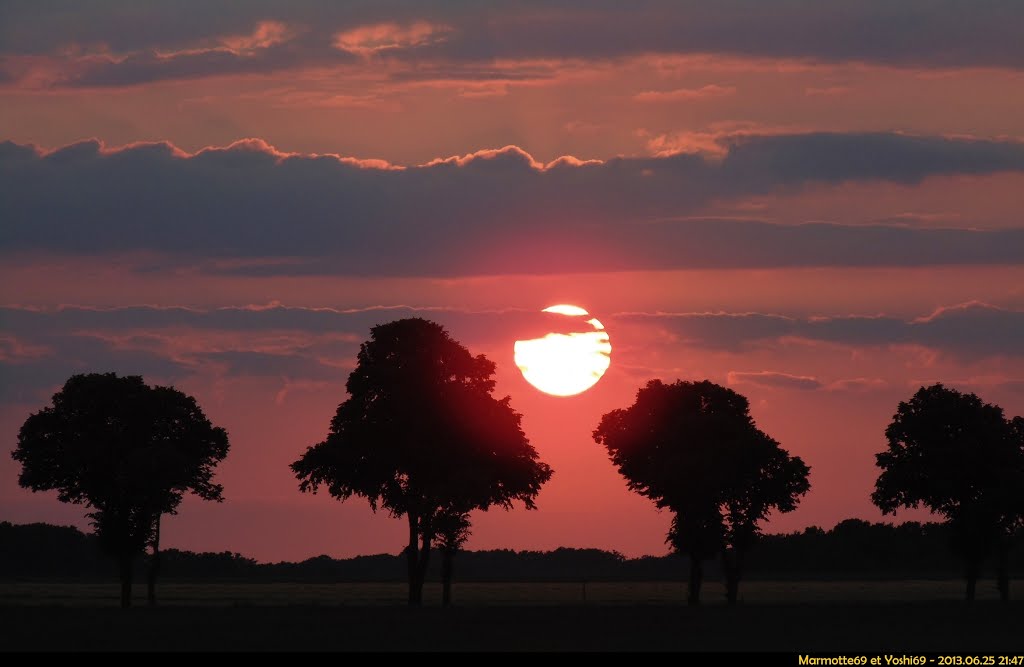 Coucher de soleil [2013 06 25] by Yoshi69