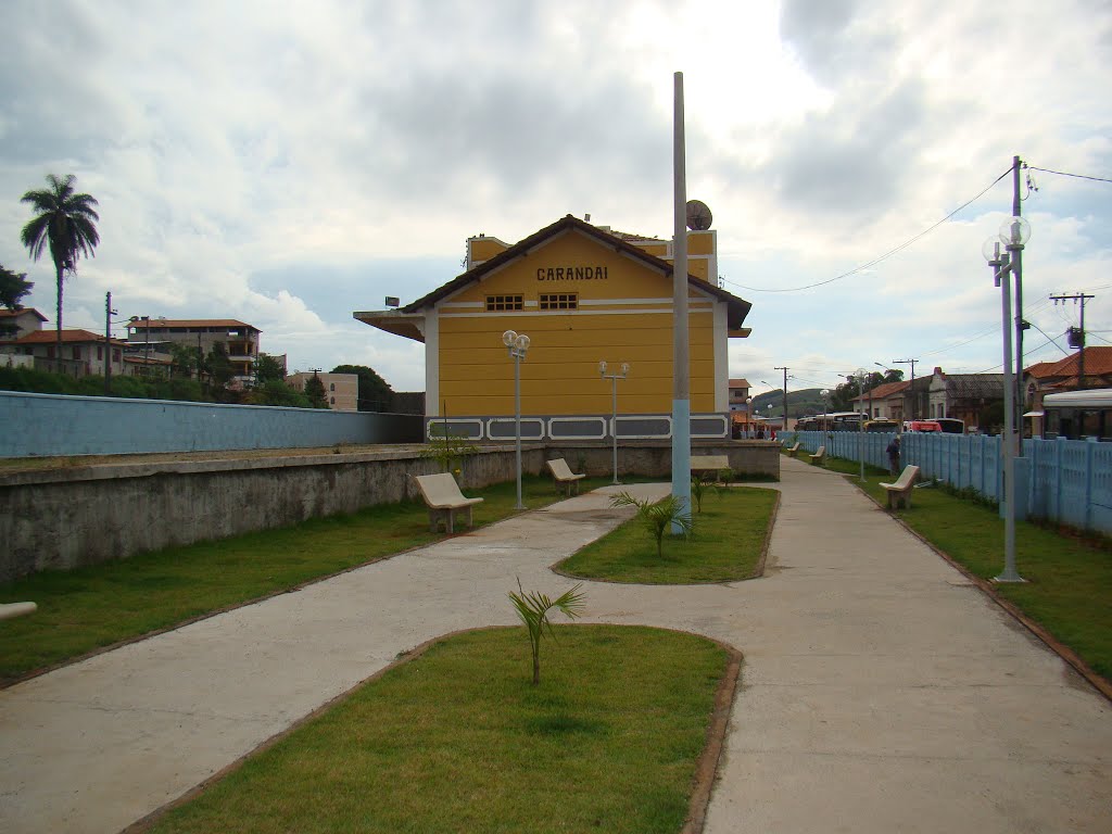 Estação ferroviária de Carandaí - MG by jaironunes