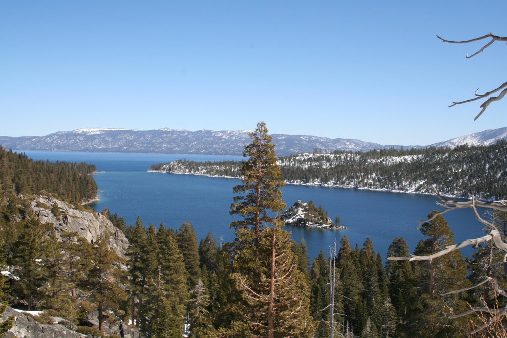 Winter at Emerald Bay Lake Tahoe, ca by lkrnnr