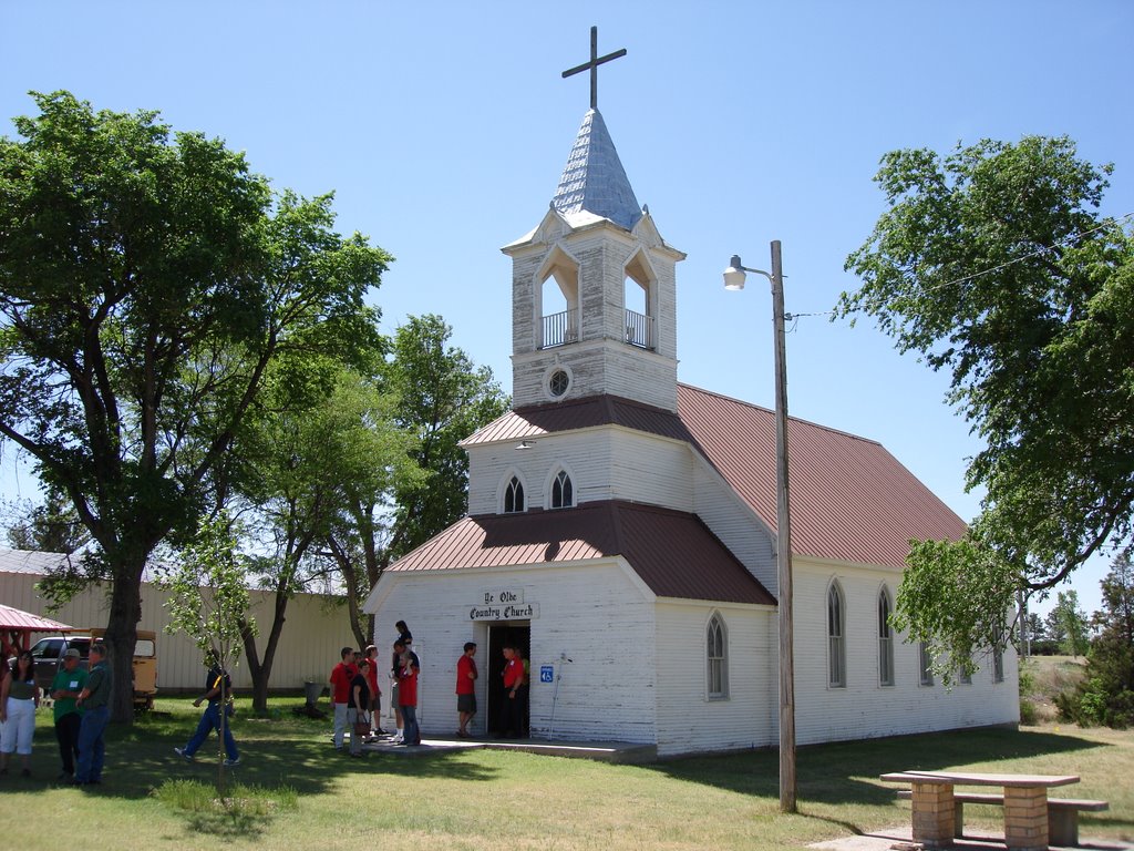 Ye Olde Country Church by Dan Keller