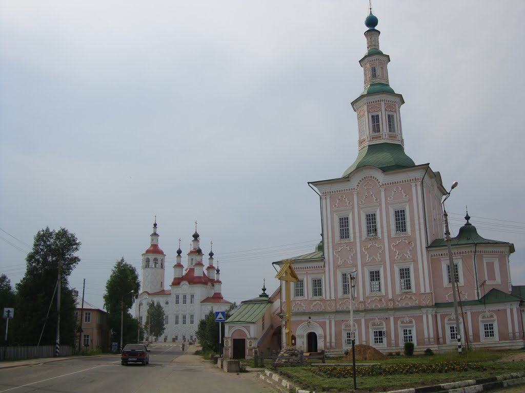 Totma. The Church Of The Nativity Of Christ by ValVikAn