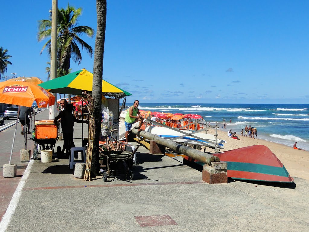 Amaralina Beach - Salvador, Brazil by Caio Graco Machado