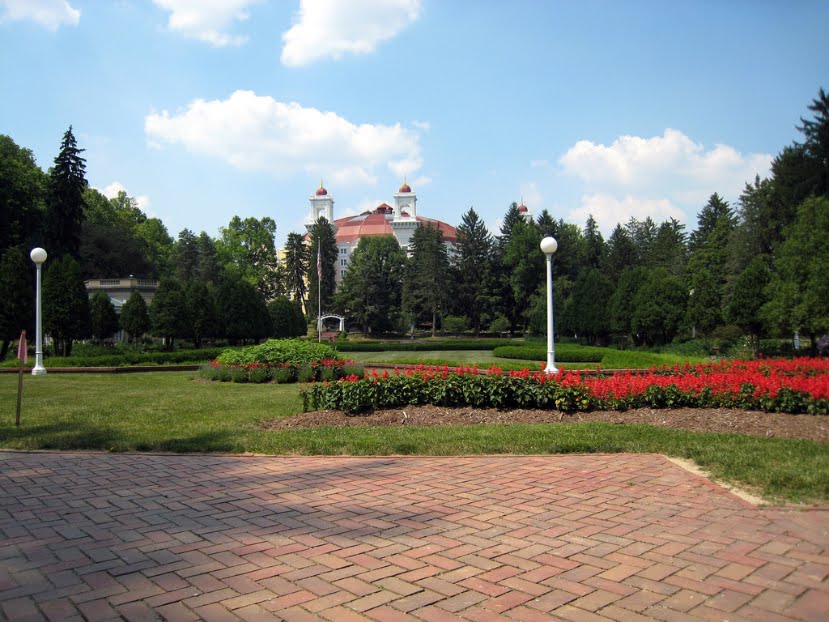 West Baden Springs Hotel Garden by Evking22