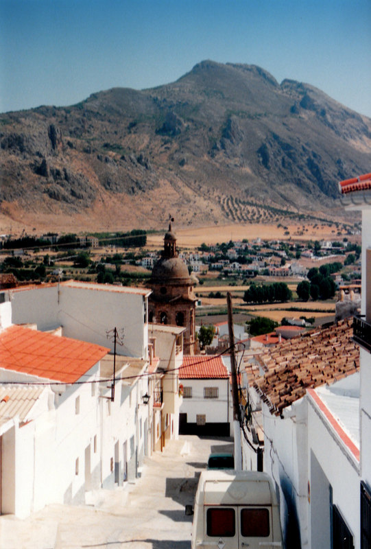 Iglesia Mayor de la Encarnación desde Avenida de Andalucía, Loja, Andalusia, España (1994) by JeO112