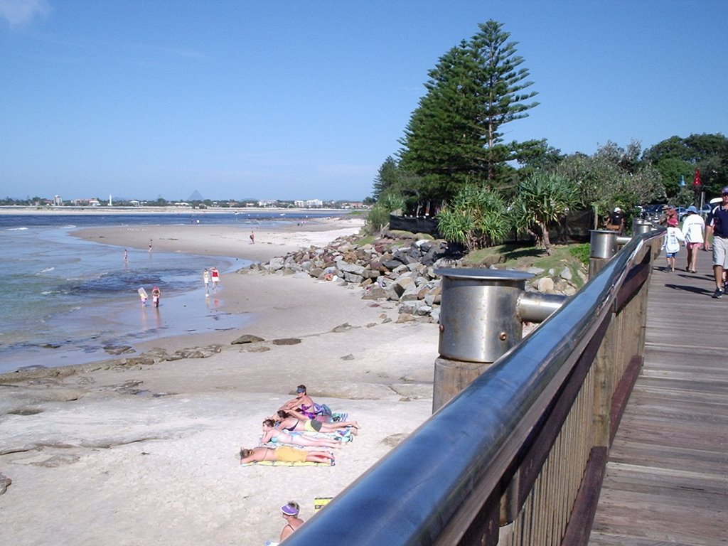 The Esplanade at Bulcock Beach by DarleneG