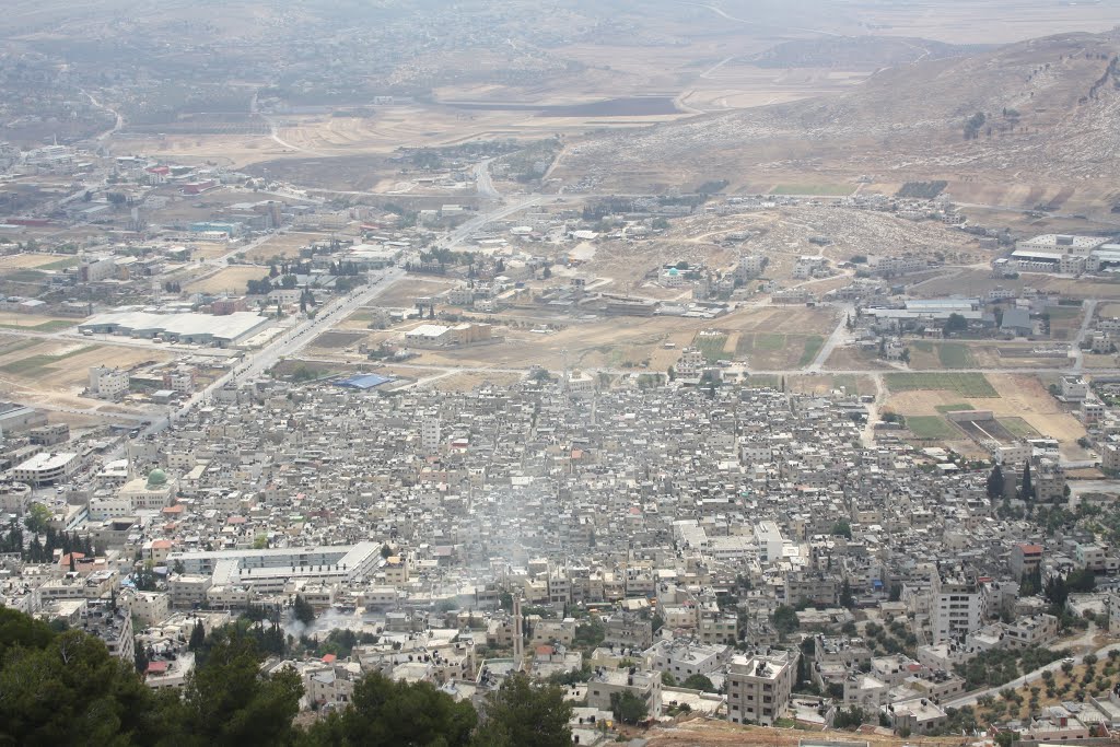 Balata refugee camp from Mitzpe Yosef by Bar1254