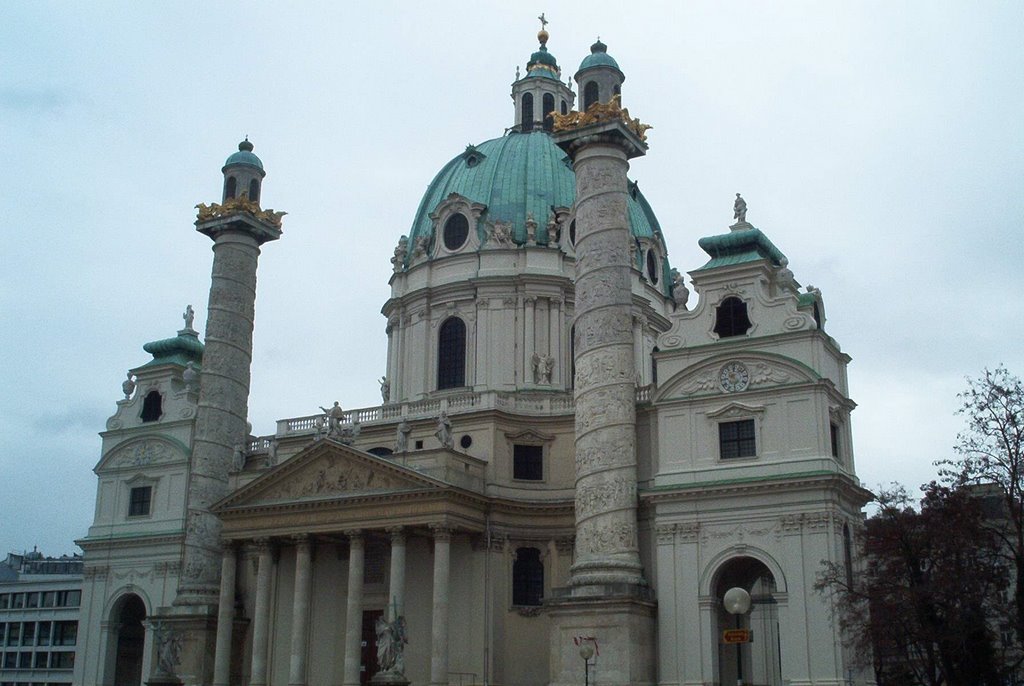 Karlskirche WIEN - Karl Kilisesi VİYANA by R. Yavuz