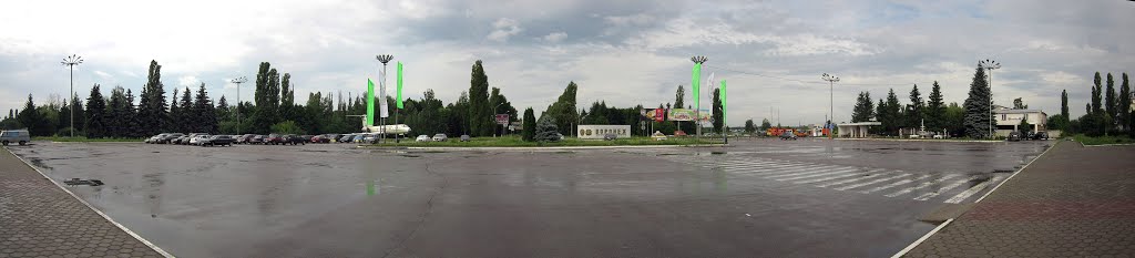 Square near the airport terminal / Привокзальная площадь by Irreligious