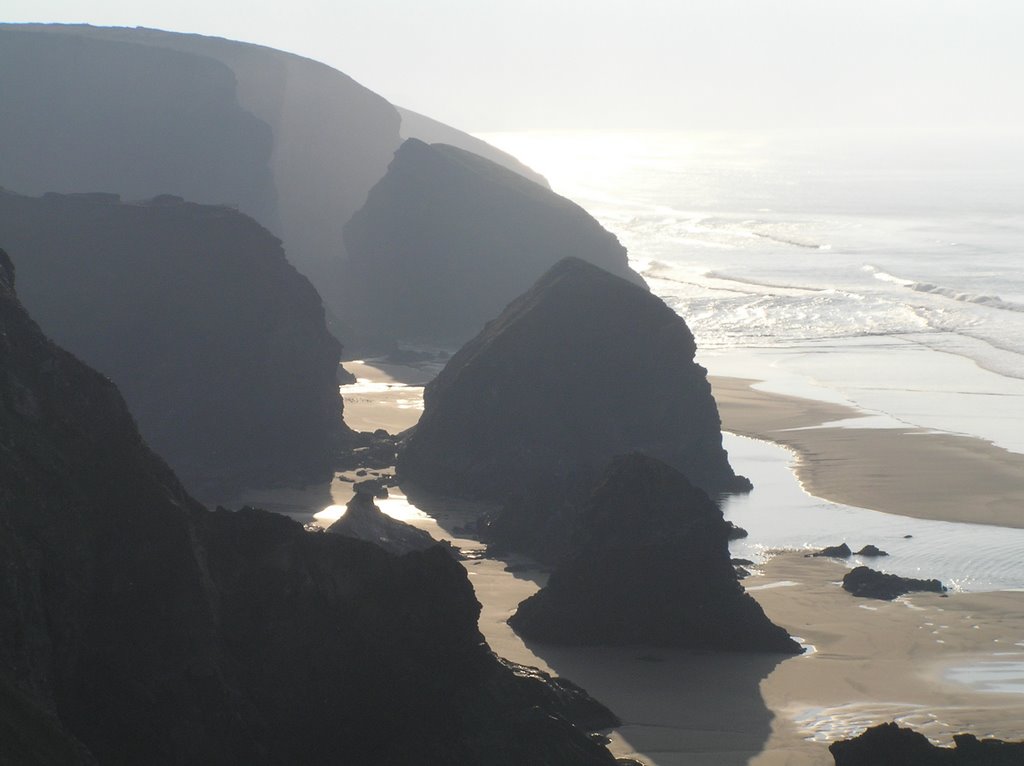 Bedruthan Steps by Matthew Whibley