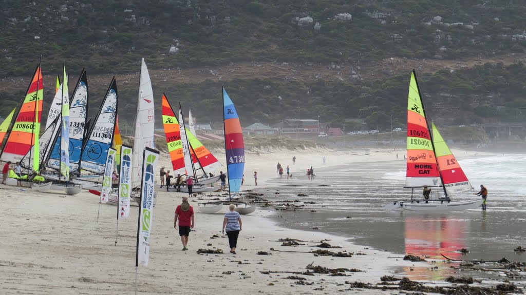 Start of Yacht Race by Maria Wagener