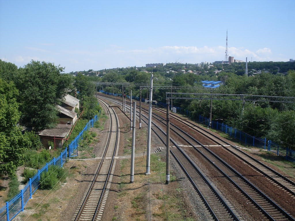 Railway to the South. by Igor Volkhov 2