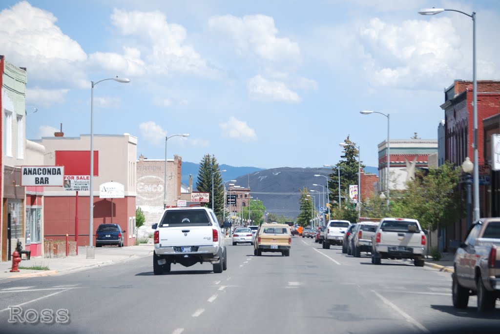 The Main Drag Anaconda Montana by Ross Dean Mitchell .com