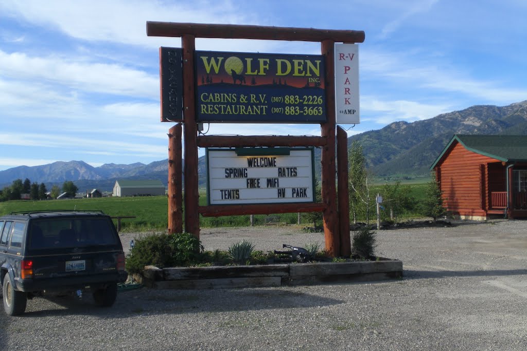 Wolf Den Cabins, Thayne, WY by AGW