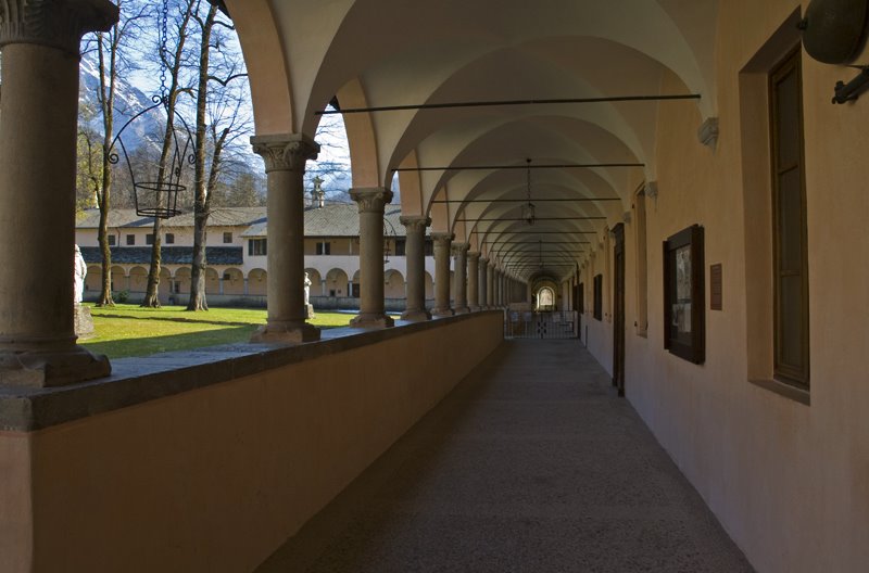 Certosa di Pesio - Chiostro by © Franco Truscello