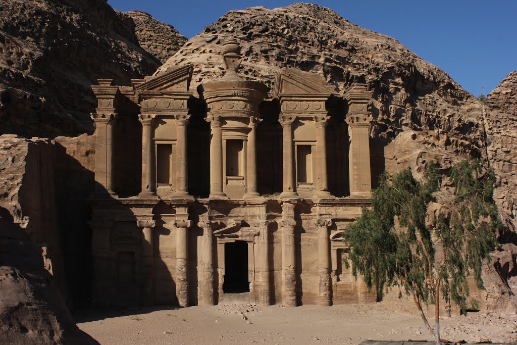 The Monastery before sunset by Dr.Azzouqa