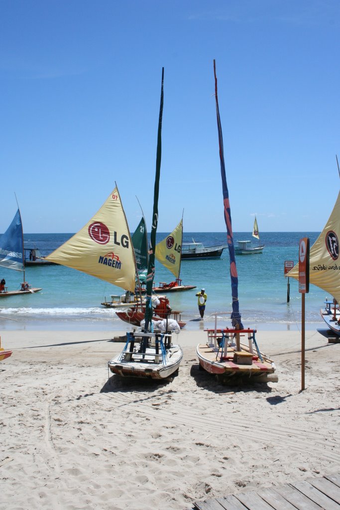 Jangadas em Porto Galinhas by chuanega