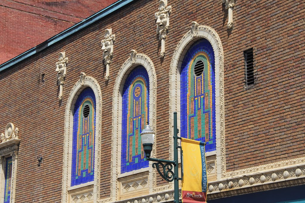 Dixie Cinema Detail, Staunton VA by John MacKinnon