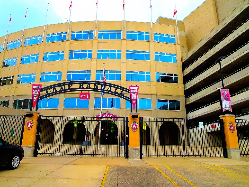 Camp Randall Stadium Main Gate by Corey Coyle