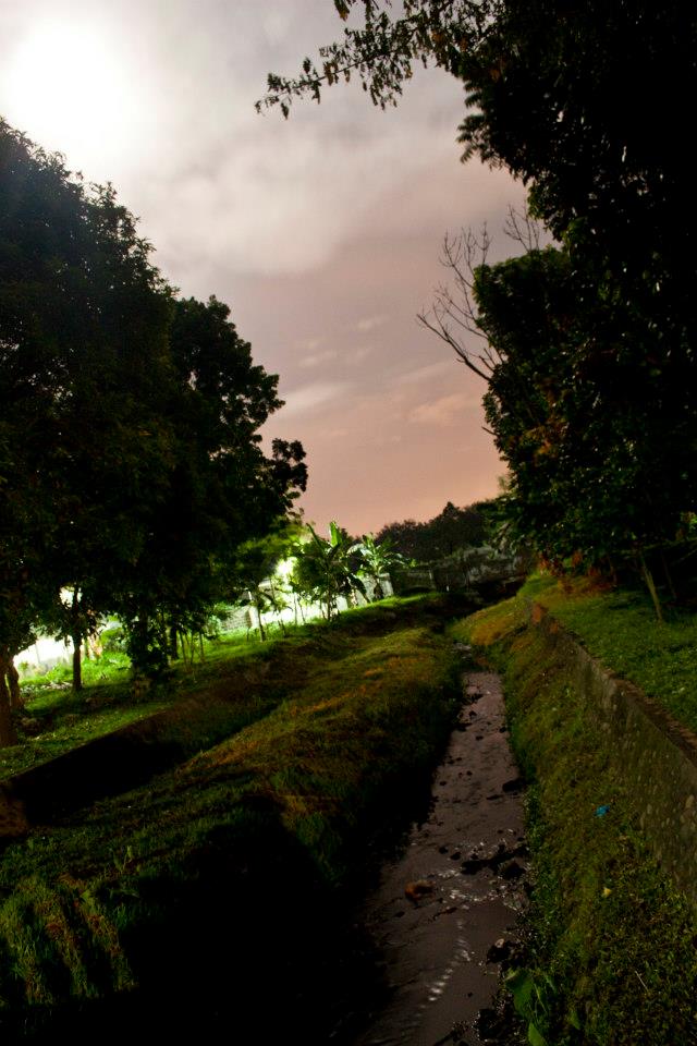 Creek's night landscape by Kurt_Barcelona